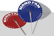 Hand Fan Mockup, a Merchandise Mockup by Permadi Creative (Thumbnail 4 of 5)