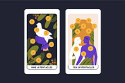 Suit of Pentacles tarot cards set, an Illustration by Good Studio (Thumbnail 6 of 6)