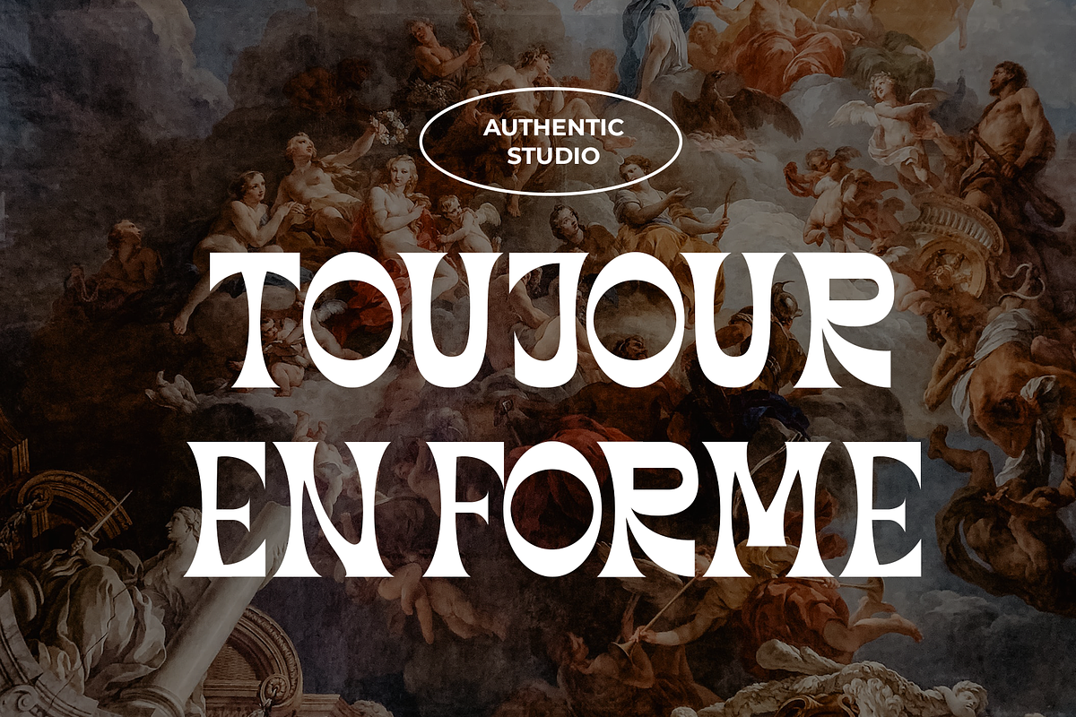 Hemika Display Font, a Font by Authentic Studio (Photo 3 of 8)