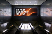 Airport Billboard Mockup, an Advertising Mockup by Pitchlook.Studio (Thumbnail 2 of 4)