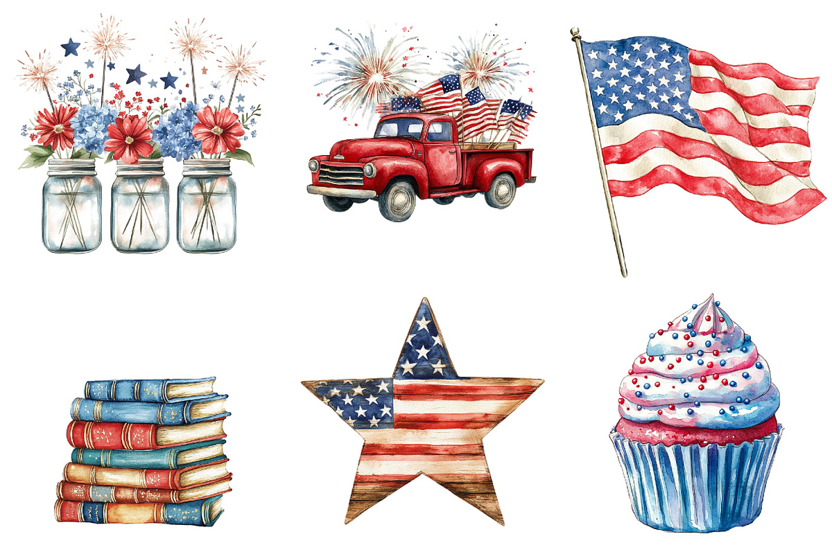 4th of July Sublimation png, an Illustration by DreamArtGraphic (Photo 4 of 4)
