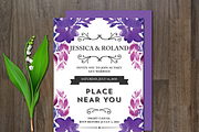 Watercolor Flower Wedding Suite, a Templates & Theme by aticnomar (Thumbnail 2 of 5)