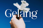 Gelang - Stylish & Modern Serif Font, a Serif Font by TypeLogue (Thumbnail 1 of 5)