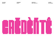 CS Alford Semipixel, a Sans Serif Font by Craft Supply Co. (Thumbnail 7 of 8)
