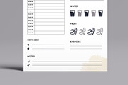 Daily Planner Design, a Stationery Template by MightyDesign (Thumbnail 3 of 8)