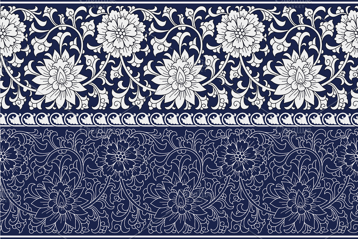 Chinese set 1, a Pattern Graphic by Purple Platypus (Photo 2 of 4)