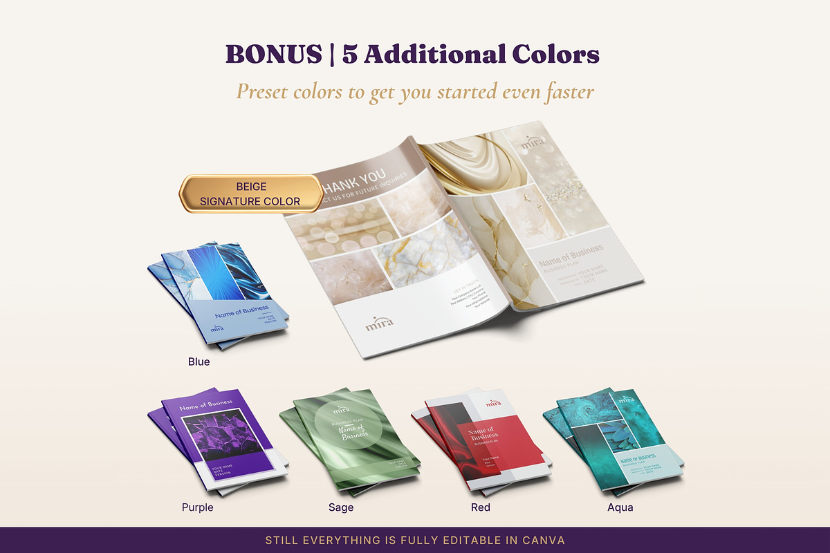 Business Plan and Projections Sheet, a Brochure Template by B2 Studio (Photo 10 of 18)