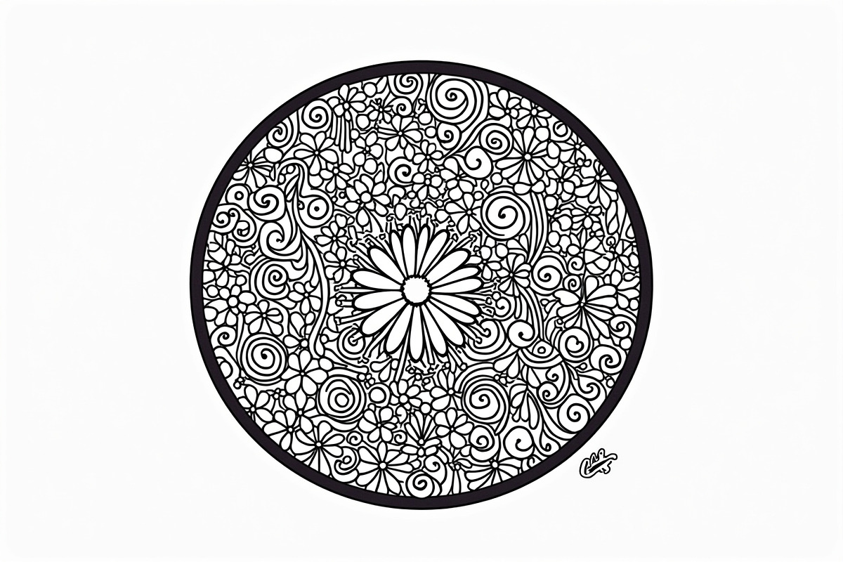 Mandala Cut Files for Cricut Crafts, an Illustration by musafir_fashion (Photo 9 of 9)