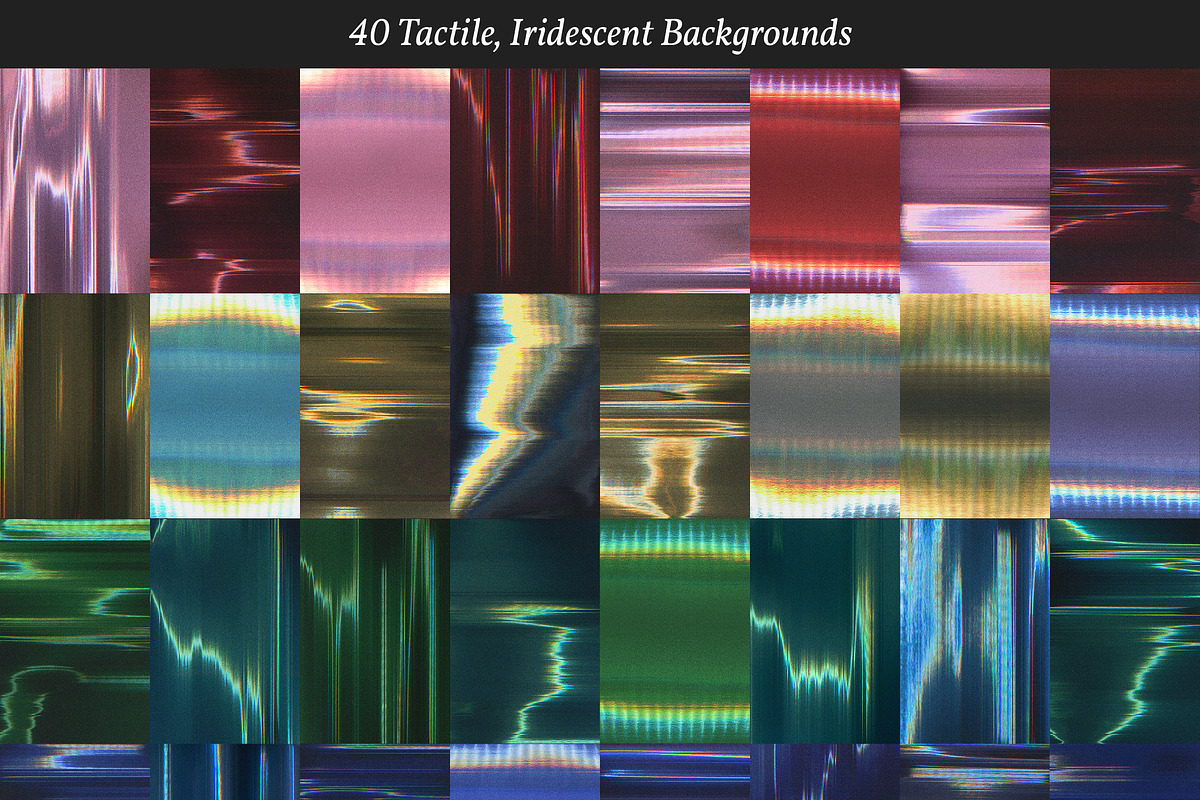 Scanlight: Iridescent Backgrounds, a Background Graphic by Anastasiia VNSK (Photo 19 of 20)