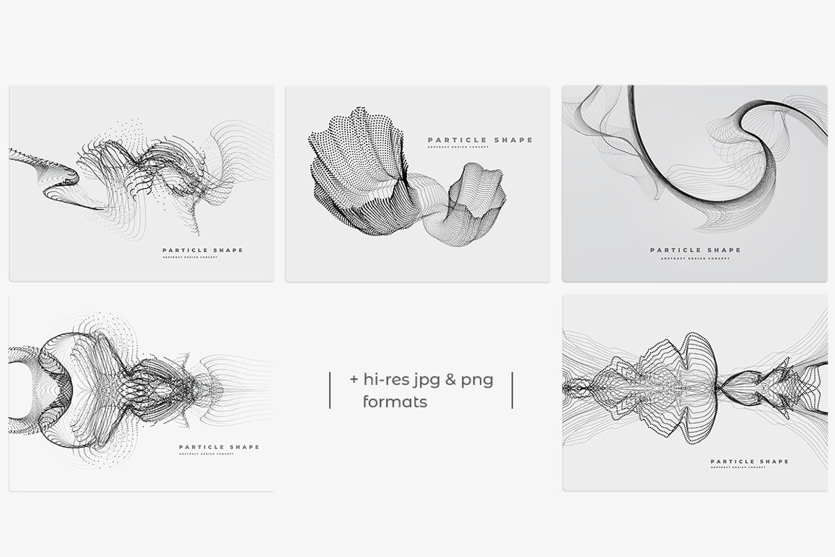 Particle Abstract Backgrounds vol 3, a Templates & Theme by blauananas (Photo 6 of 6)