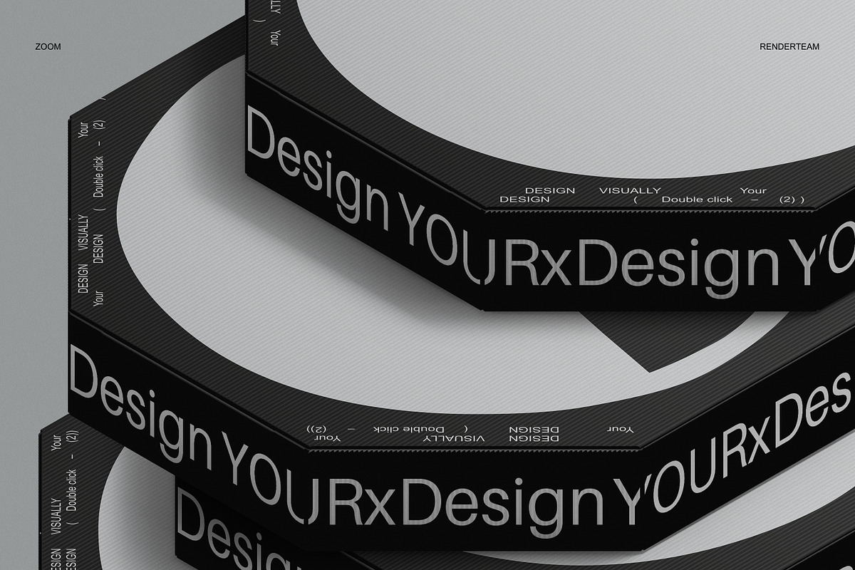 Pizza Box Mockup, a Packaging Mockup by Renderteam (Photo 10 of 10)