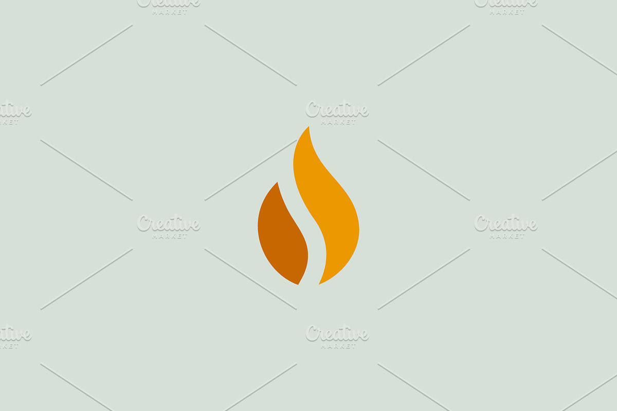Abstract roasted coffee logo, a Templates & Theme by Himalia1