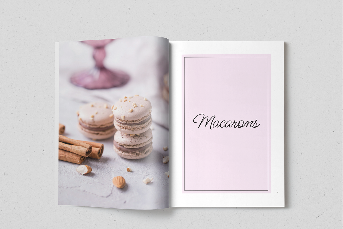 Modern Baking Recipe Book, a Magazine Template by SonaGeciova (Photo 9 of 18)
