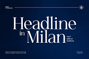 GC Milan Headline - Classy Serif, a Serif Font by Glyphonic (Thumbnail 1 of 15)