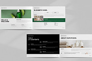 Minimalist Design Portfolio Template, a Brochure Template by NorthPeak (Thumbnail 3 of 12)