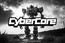 CyberCore Geometric Font