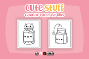 Cute Stuff Coloring Pages Kids - Kdp, an Education Illustration by Sultana177 (Thumbnail 2 of 3)