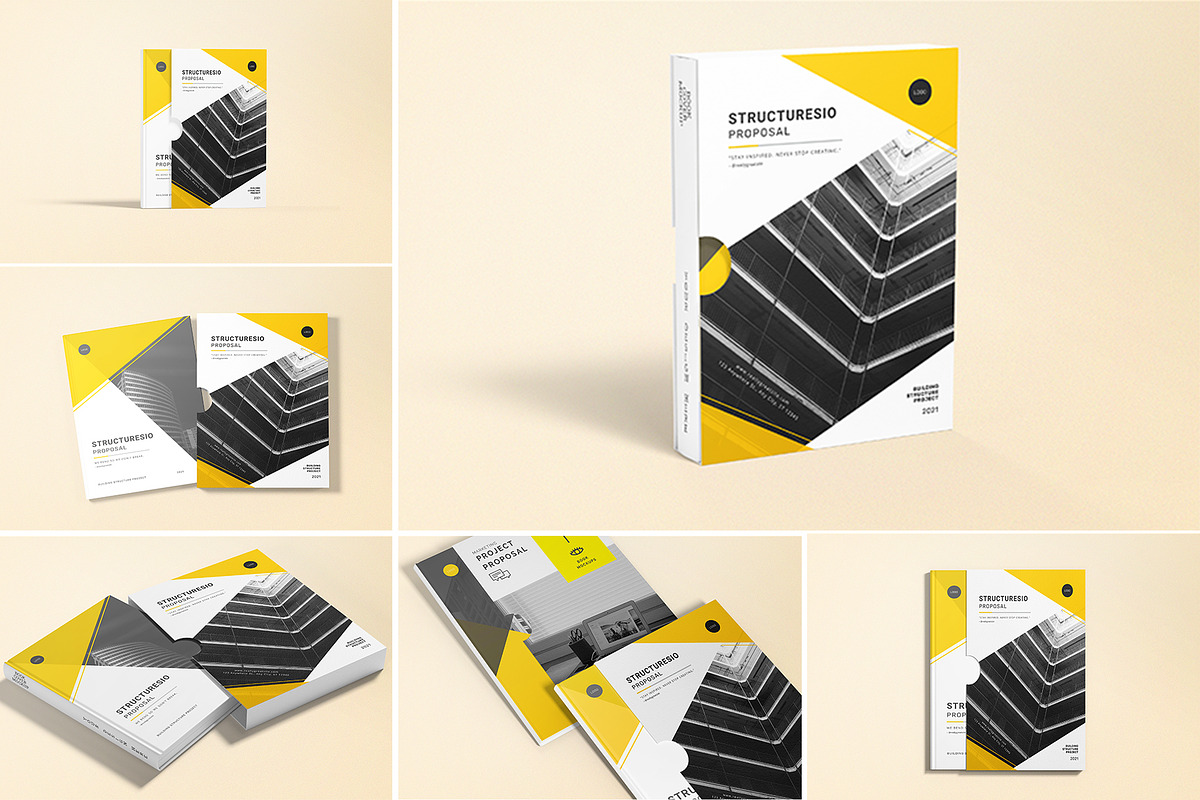 Cover Books Mockups, a Print Template by 2M GRAPHICS DESIGN (Photo 1 of 11)