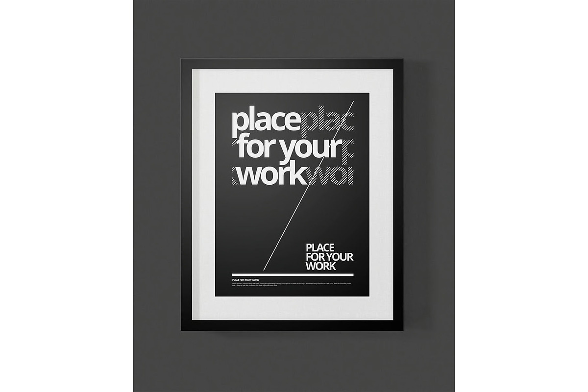 Frame For Your Work, an Advertising Mockup by zippypixelstudio (Photo 15 of 16)