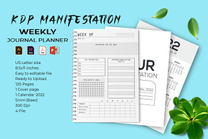 Weekly Journal Planner 120 Pages