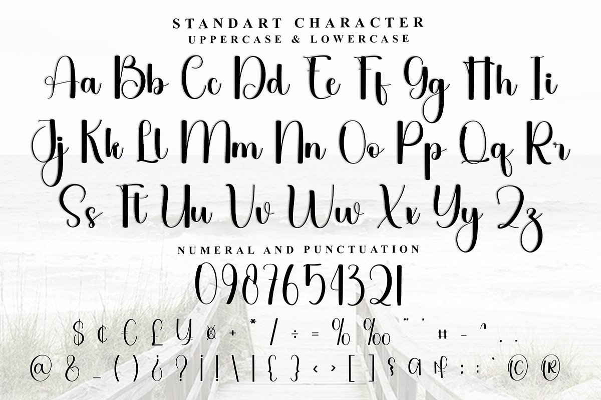 Alphabet Beauty, a Handwritten Font by InermediaSTUDIO (Photo 5 of 8)