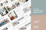 Interior Design - Keynote, a Presentation Template by Twntysix (Thumbnail 1 of 7)