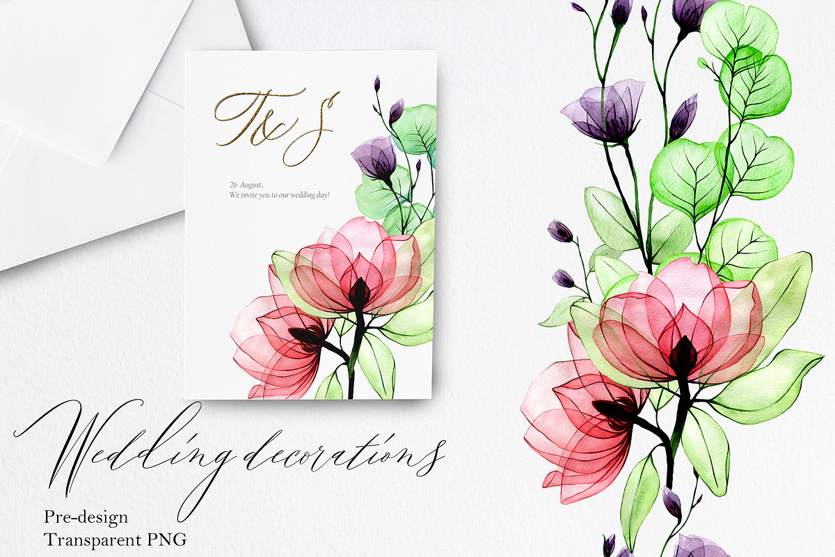Wild roses. Watercolor flowers., a Decorative Illustration by made by Tanya (Photo 2 of 7)