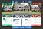 Real Estate Flyer, a Flyer Template by PenciGraphics (Thumbnail 1 of 4)