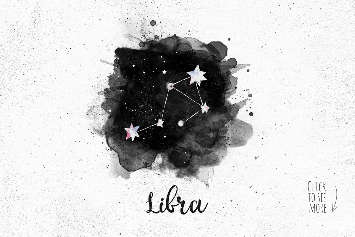 Magic Zodiac Constellations + Bonus, a Decorative Illustration by anvinoart (Photo 7 of 10)