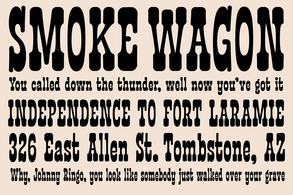 Yeehaw, a Font by Loudoun Design Co. (Photo 5 of 6)