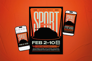 Sport Car Automatic Show Flyer Set, a Flyer Template by The Good Store