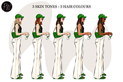 Fashion Girls 59 Clipart png, an Illustration by Parinaz Wadia Design (Thumbnail 4 of 9)