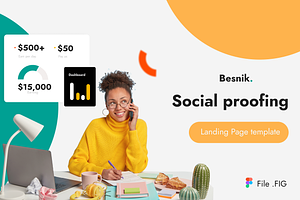 Social proofing Landing Page