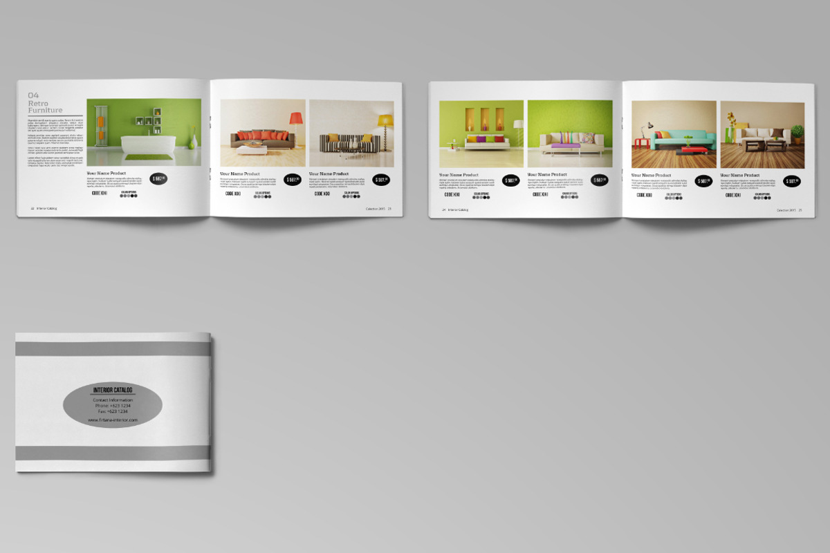 A4 Interior Catalog, a Brochure Template by Firtana (Photo 7 of 10)