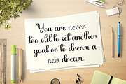 Graceful Bright | Script Font, a Handwritten Font by Scratchones (Thumbnail 5 of 9)
