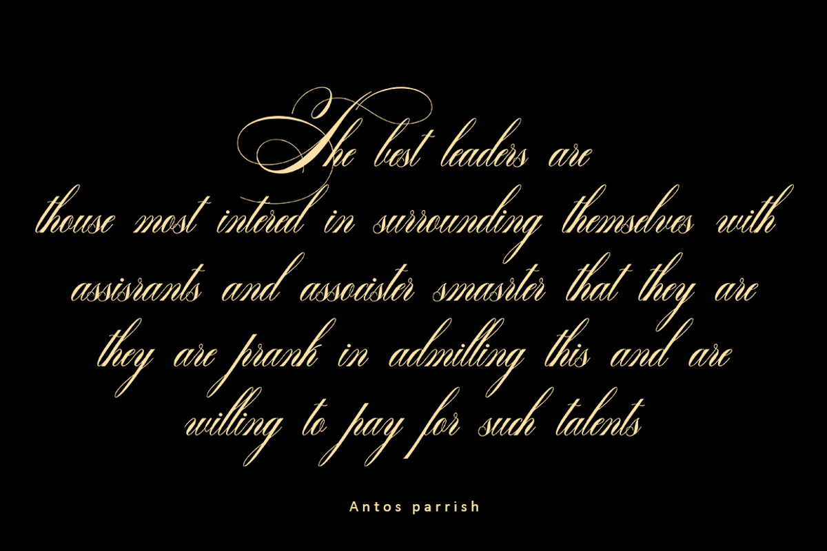 Benalline Signature, a Script Font by IRF Lab Studio (Photo 6 of 8)