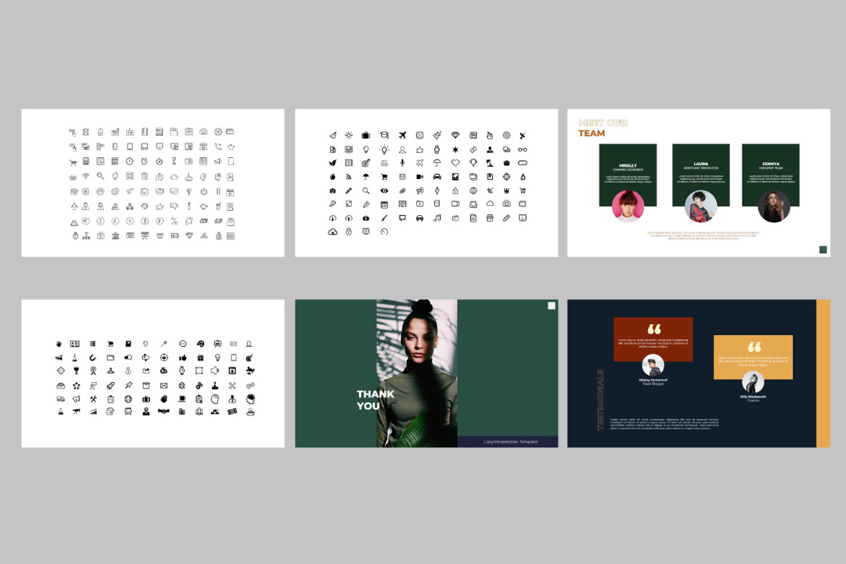 Laisy Fashion - Google Slides, a Presentation Template by Putra Khan (Photo 7 of 7)