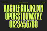Monarco Condensed, a Sans Serif Font by A.Budianto (Thumbnail 5 of 9)