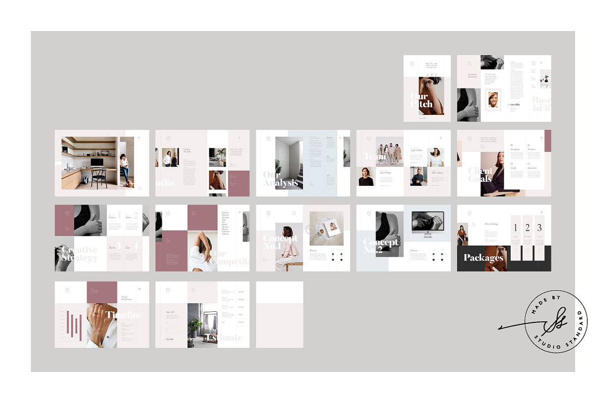 ROSE — Creative Pitch, a Brochure Template by Studio Standard (Photo 12 of 12)