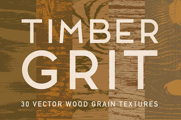 TimberGrit — 30 Vector Wood Textures preview 6