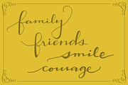 27 Elegantly Handwritten Words, a Decorative Illustration by Little Pixel Shop (Thumbnail 3 of 5)
