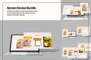 Laptop & Phone Screen Mockup Bundle, a Mac Mockup by Mego-studio (Thumbnail 3 of 11)