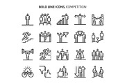 Bold Line Icons, an Outline Icon by Howcolour (Thumbnail 97 of 151)