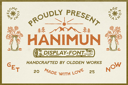 Hanimun Display Typeface