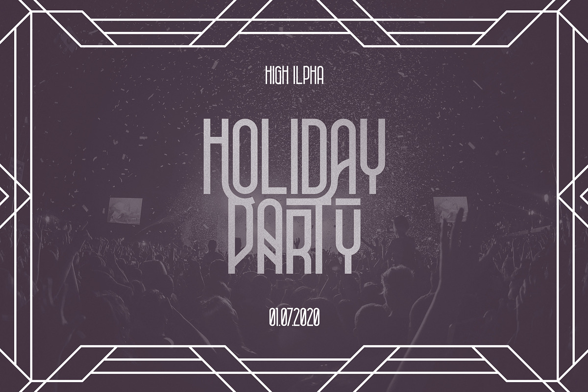 Art Deco Font Collection - 13 fonts, a Serif Font by VP Fonts (Photo 8 of 14)
