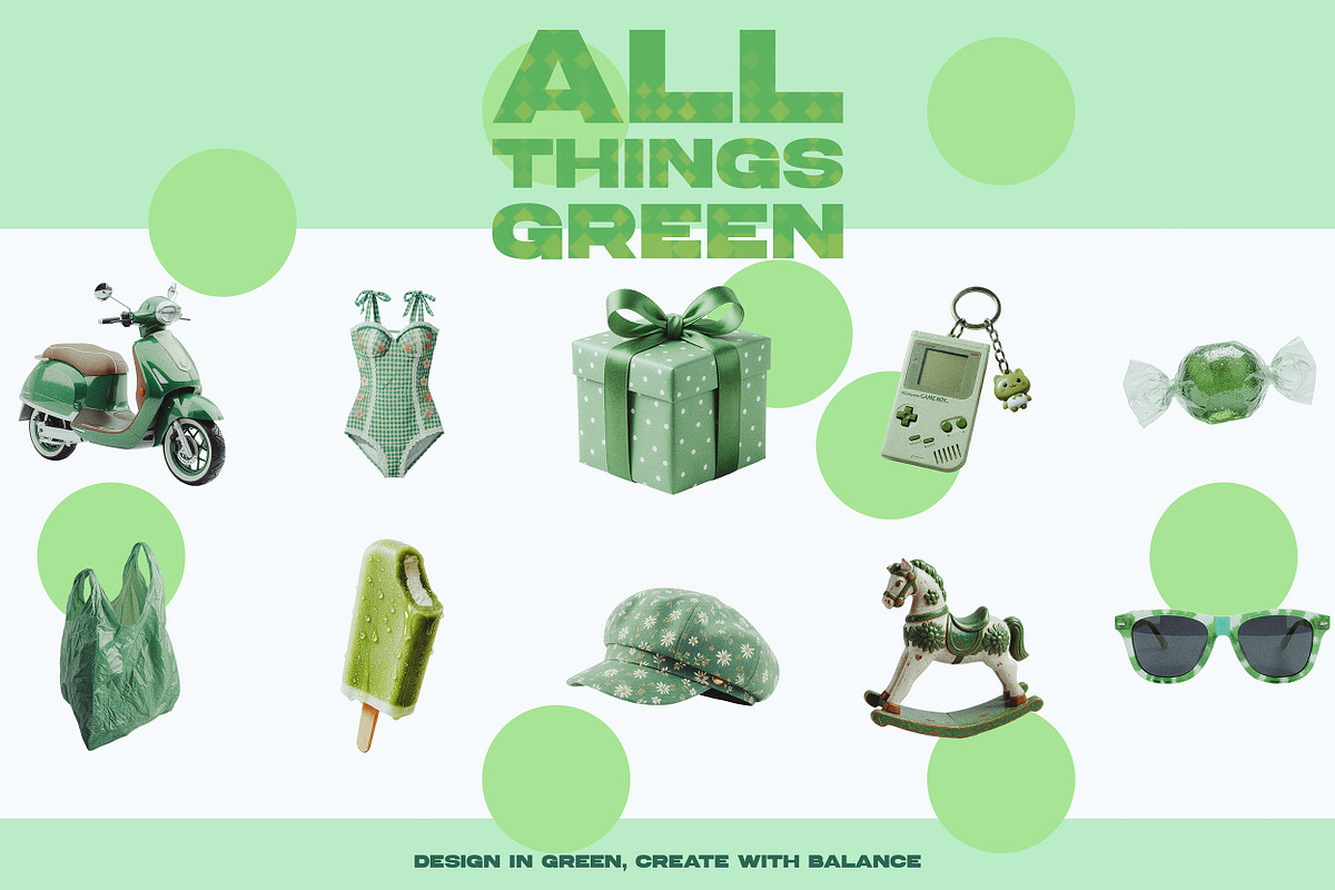 ALL THINGS GREEN: 250 PNG Elements, an Object Graphic by Megan Aili Designs (Photo 6 of 17)