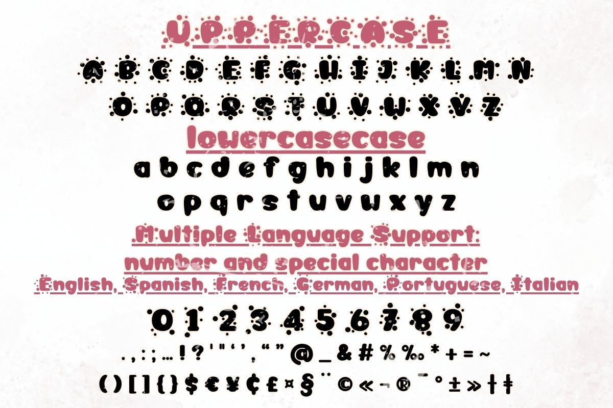UPPER DOT - Handwriting, a Handwritten Font by Charmingbear59.design (Photo 5 of 5)