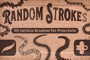 Random Strokes - 50 Brushes