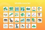 Wildlife Icons Set - Flat, an Icon by Kmg Design (Thumbnail 2 of 2)