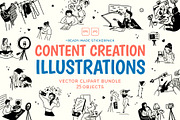 Content Creation Scenes Illustration, an Object Graphic by 35lab (Thumbnail 1 of 7)